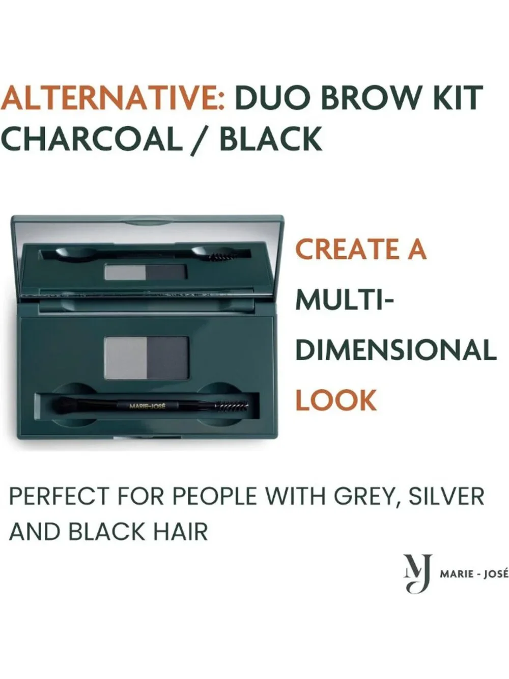 Long-Lasting Waterproof Eyebrow Powder - Vegan Smudge-Proof for Defined Brows